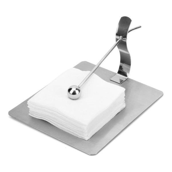 

napkin rings nailless tissue holder silver kitchen racks wrought iron paper towel rack chopping board non-slip