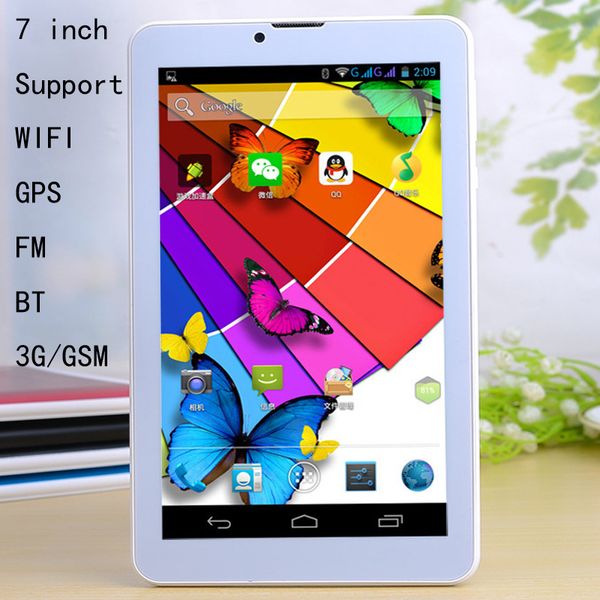 

kids 7 inch 3g phablet android 4.4 mtk6572 dual core 1.5ghz 512mb ram 4gb rom 1g ram 8g rom 3g phone call gps bluetooth wifi dual camera