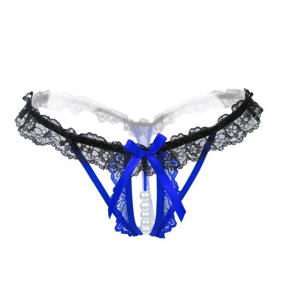 

полые pearls женская кружева sexy трусики стринги intimates женское нижнее белье нижнее белье wz, Black;pink