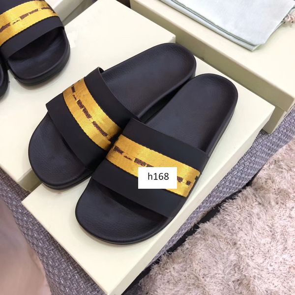 

summer off leisure indoor beach slippers white printing lovers slippers fashion classic size 37, Black