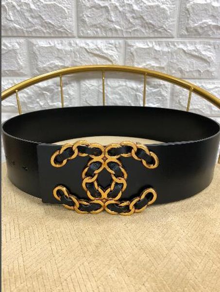 

ladies fashion casual wide body black and red belt, excellent quality, selling belt in 2019 7.0cm wide, White;black