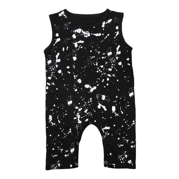 

нерегулярное dots baby дети мальчики девочка рукавов комбинезона rompers черный белый хлопок печати одежда лето, Blue