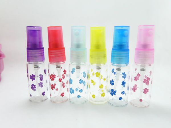 Lg07yb-5ml-c Kleerohr transparente Glaskosmetik-Parfüm-Sprühflaschen