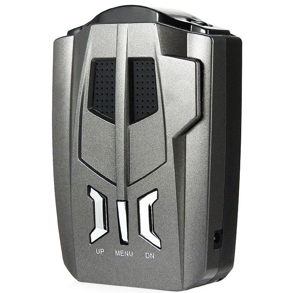 

car warning universal voice alert vehicle black truck led display speed v9