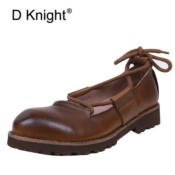 

2020 summer gladiator shallow genuine leather women ballet flats shoes new layer cowhide retro casual ladies flat boat shoes, Black