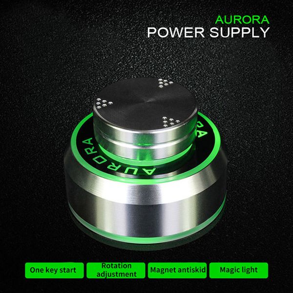 

1pc aurora power supply for tattoo machine 2 foot pedal mode black silver colors wholesale