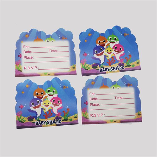 

Baby hark invitation card kid birthday party favor baby hark invitation card happy birthday party upplie 30 et