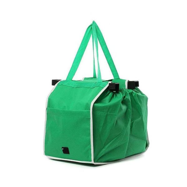 

foldable tote environmental reusable grocery supermarket large bags shopping bag