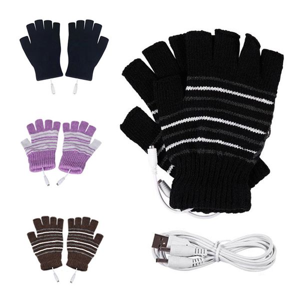 

electric usb heated gloves winter thermal heating glove gifs outdoor cycling indoor office cun