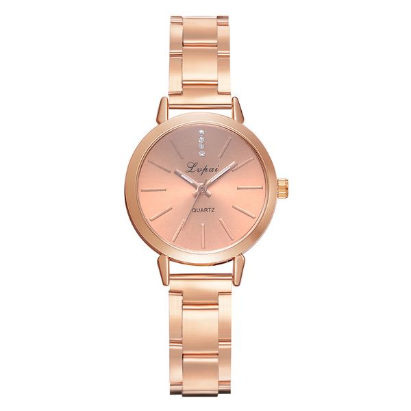 

3 fashion colors stainless steel relogio luxury women's casual watches waterproof watch women fashion dress rhinestone watch, Slivery;brown