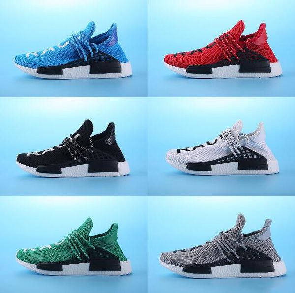

brazil's olympic runner nmd human race pharrell's williams fashion running shoes r1 xr1 pharrell x sports sneakers size 36-47