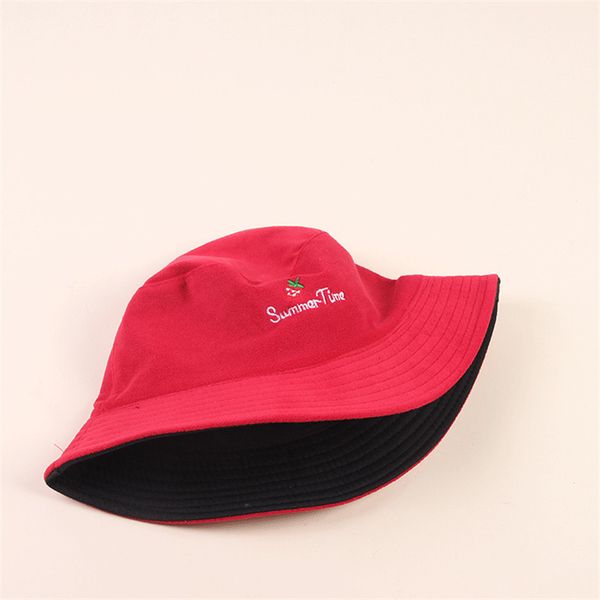

solid color warm bucket hat fisherman hat outdoor travel sun cap hats for men and women 116