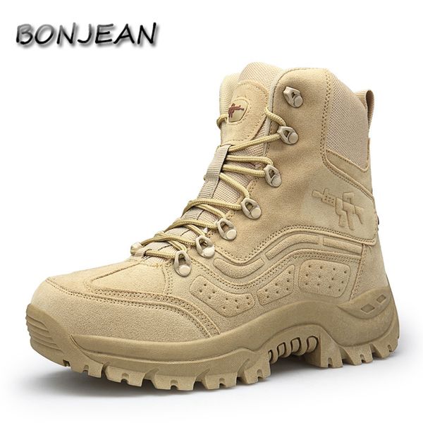 

big size desert tactical mens boots wear-resisting army boots men fashion outdoor hiking men combat ankle stivali da uomo