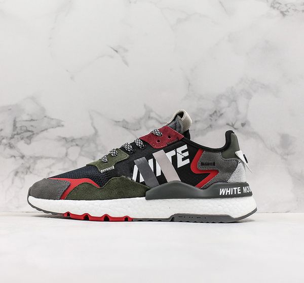 

ngnite jogger 3m reflective mens designer kanye running shoes for men triple breathable trainer sports designer sneakers size39-44