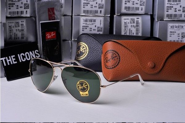 

2019 new vintage ungla e pilot ray men women uv400 band polarized ben gafa mirror len e un gla e ban with ca e