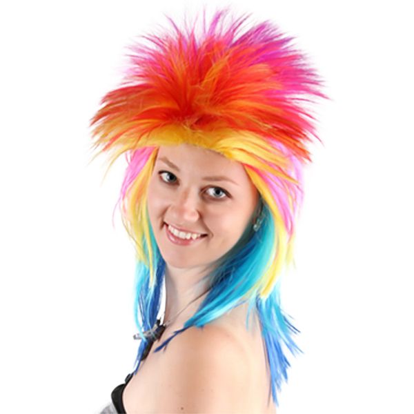 

personality wig hedgehog wig costume halloween cosplay party supplies party cosplay black red colorful gray brown