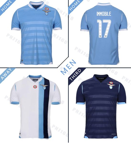 

19 20 lazio soccer jersey 2019 2020 ss lazio football shirt luis alberto soccer jersey sergej immobile jersey sneaker, Black;yellow