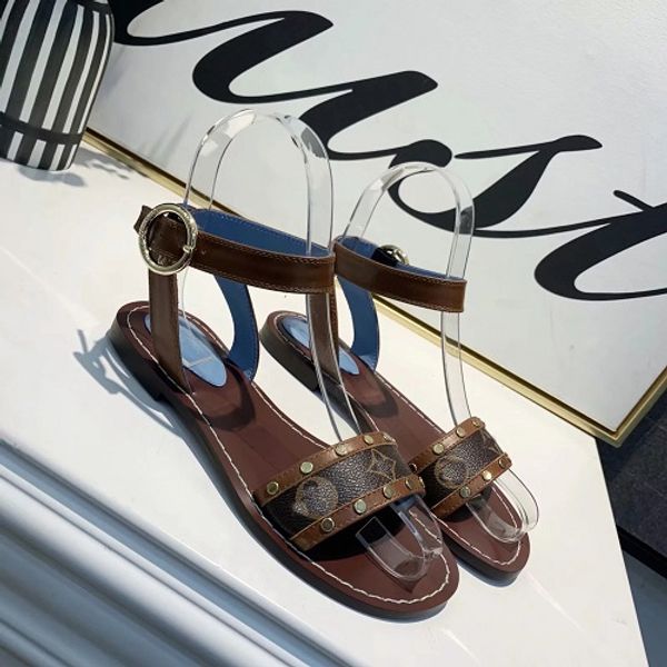 

2019 designer luxury women dress sandals with orange box dust bag high heel leather shoes with dust bag heeled sandal platform designer shoe, Black