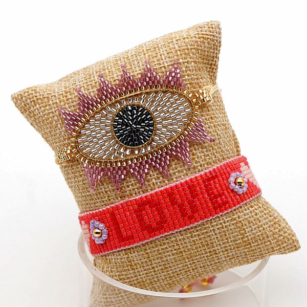 

zvzo turkish evil eye bracelet women miyuki joyeria diy heart bracelet love letter jewelry pulseras mujer 2019 femme bileklik, Golden;silver