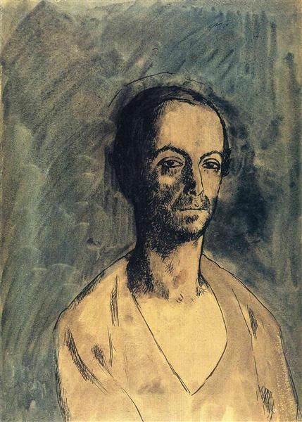 

pablo picasso classical oil painting the catalan sculptor manolo manuel hugue 100% handmade by experienced painter on canvas picasso822