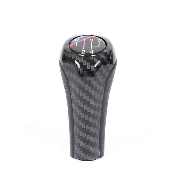 

gear shift knob for e46 e53 e60 e61 e63 e65 e81 e82 e83 e87 e90 e91 e92 1 3 5 6 series x1 x3 x5 carbon fiber matte
