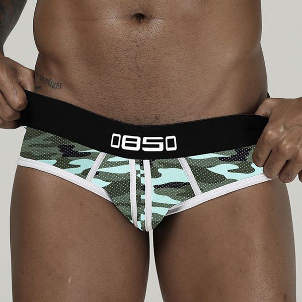 

Januarysnow Men Underwear Mesh Quick Dry Sexy Men Underpants Briefs Breathable Mens Slip Cueca Male Panties Underpants Briefs Mesh BS107
