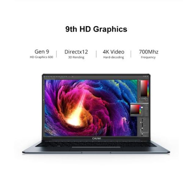 

chuwi lapbook pro 14,1 pulgadas intel geminy-lake n4100 quad core 8gb ram 256gb ssd windows 10 portÃ¡til con teclado retroiluminado