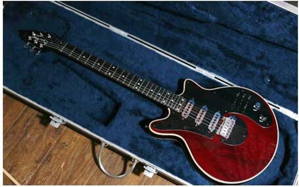 

бесплатная доставка завод прямой красный гитара черный пикап многофункциональный переключатель