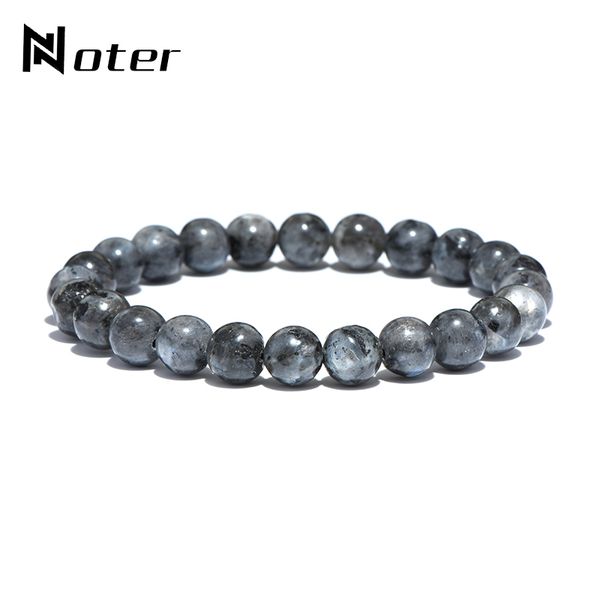 

noter minimalist natural stone beads bracelet punk vintage buddha meditation braclet for men yoga jewelry hombre, Black