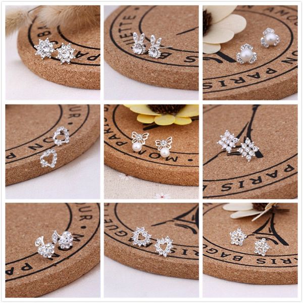 

2019 japan new vintage round marble opal stone big stud earrings for women fashion temperament simulated pearl brinco, Golden;silver