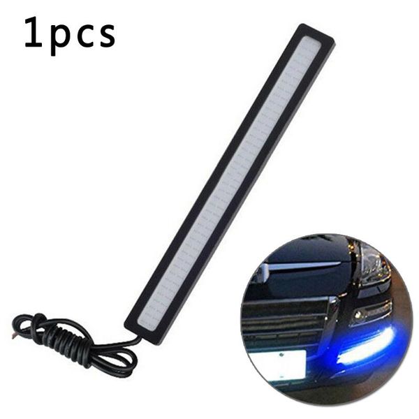 

driving car cob led lights drl super bright blue brake chassis decorative