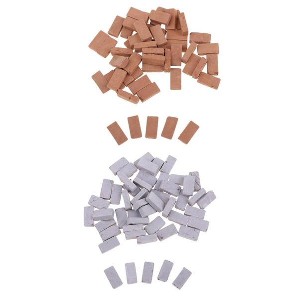 

1:16 scale miniature brick model toys for sand table landscaping decor 100x