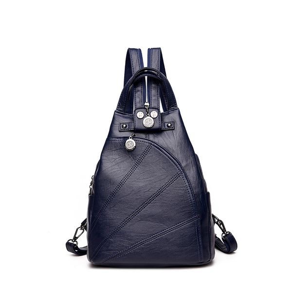 

fashion leisure women backpacks women's pu leather backpacks female school shoulder bags for teenage girls travel back pack