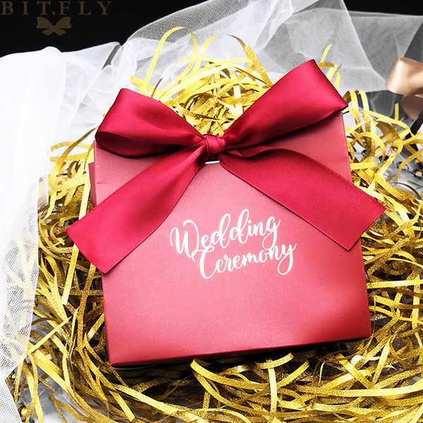 

5pcs wedding printed candy bag box for favor gift decoration/event party supplies/wedding favours gift boxes candy