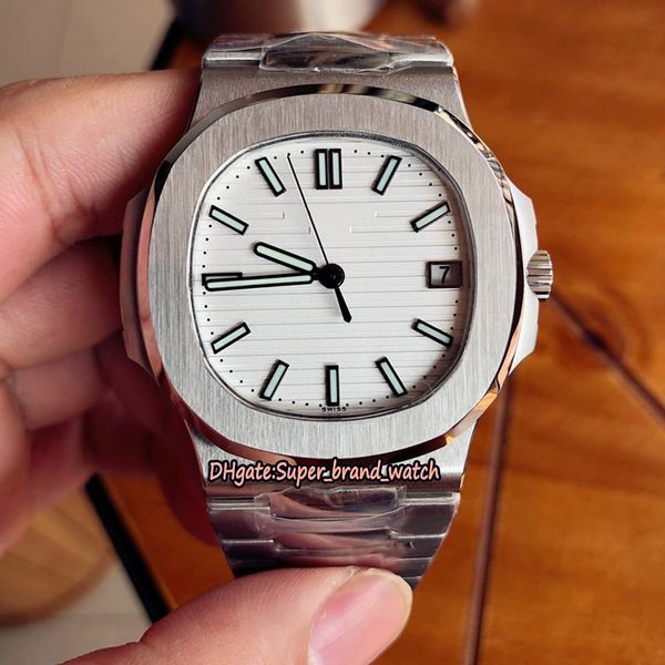 

version pb 5711 1a-011 steel case white dial cal.324 s c automatic mechanical mens watch designer watches sports watches, Slivery;brown