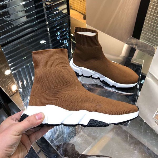 

alexander sock shoes luxurys designers speed 2.0 men women platform sneaker beige black neon flat fashion vintage sports outdoor, Red;white