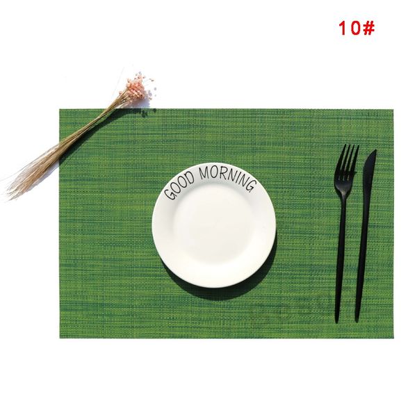 2019 45 30cm Placemats Dining Table Mat Stain Slip Resistant