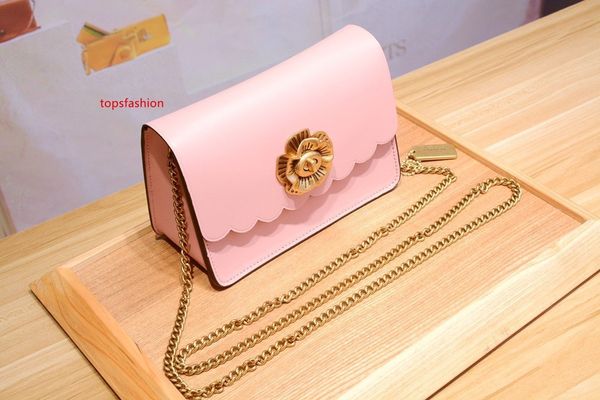 

fashion classic ladies bag printed letter chain bag genuine leather wallet crossbody shoulder bag men women