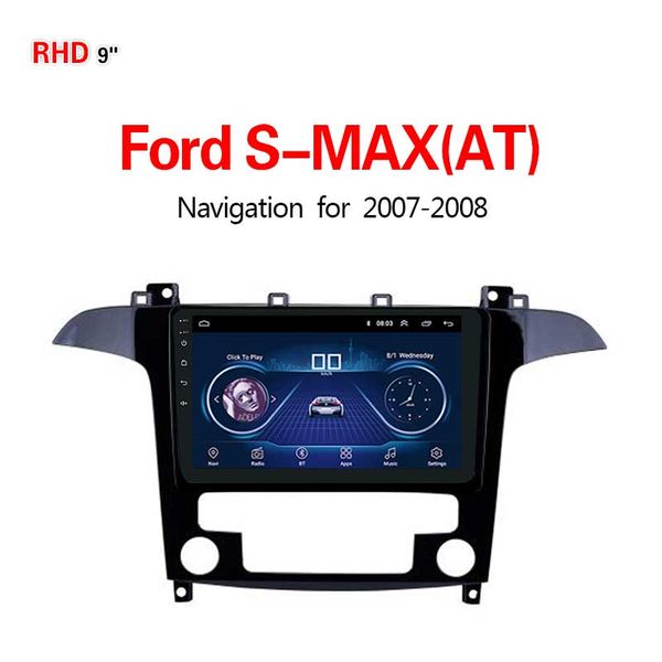 

lionet gps navigation for car s-max(at) 2007-2008 9inch rf1015x