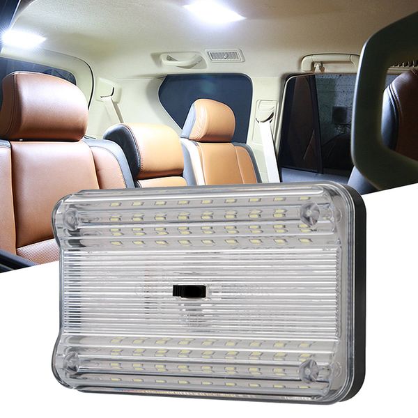 

universal 36led 12v white car interior lights dome roof ceiling reading lights lamp