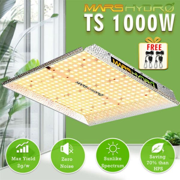 

маѬ hydro ts 1000w led grow light full spectrum комнаное Ѭаение вег веок hps / hid