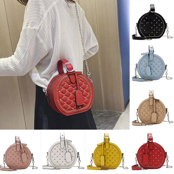 

women shoulder crossbody bag zipper pu leather large capacity for travel beach j9