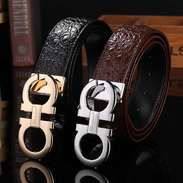 

mens fashion designer belts luxury belt man woman brand belts casual f letters smooth buckle width 38mm high quality, Black;brown