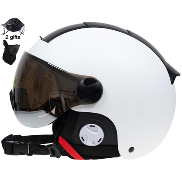 

locle men women ski helmet in-mold winter sports skiing helmets ski snowboard with goggles mask snow skate helmet snowmobile