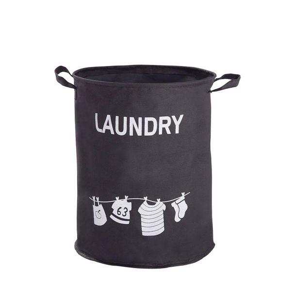 

simple oxford cloth household laundry basket creative household items storage laundry bag foldable dirty hamper home organizer