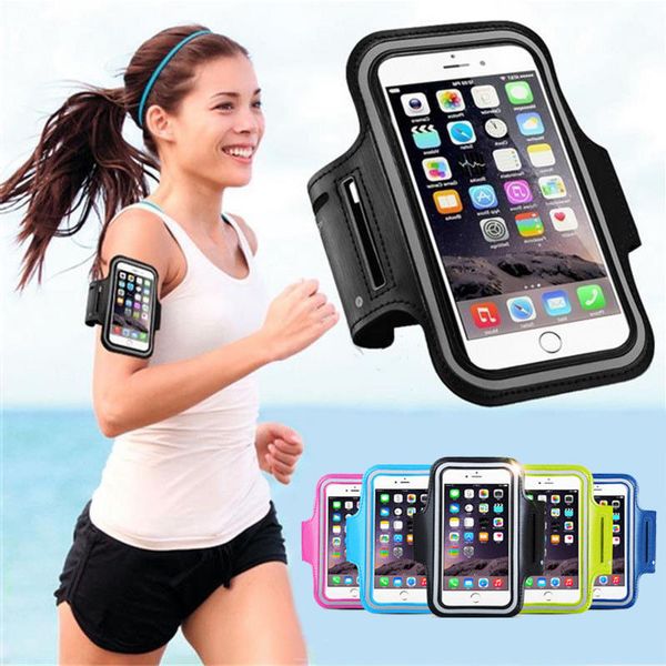 

gym running exercise arm band sports armband case holder for various phones