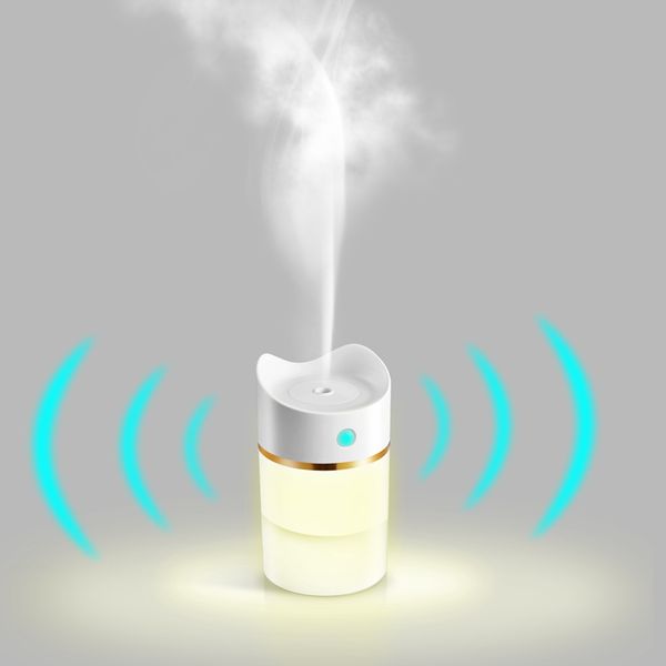 

умный увлажнитель воздуха 380мл кошечка введение свет usb аромат воздуха диффузор мини интеллектуальный эфирное масло ароматерапия mist прои