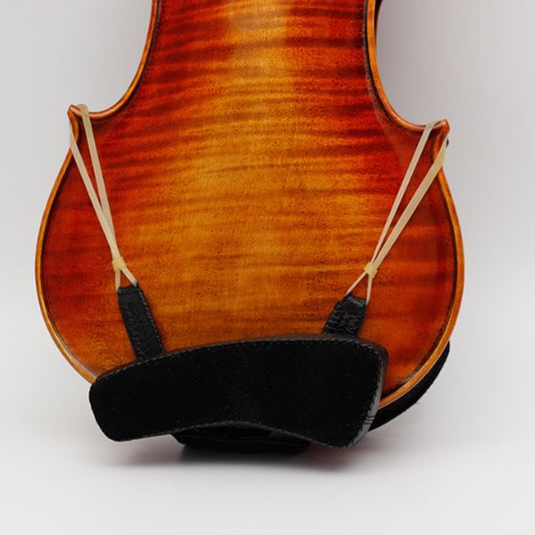 

violin shoulder rest leather shoulder chin rest pad 4/4 violin