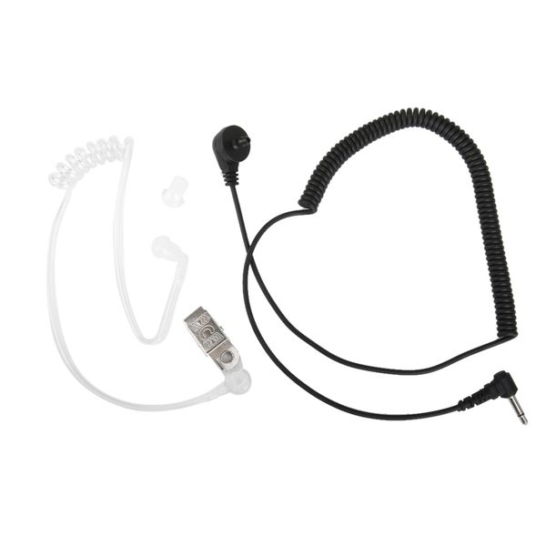 

3.5mm listen only acoustic tube earpiece for walkie talkie kenwood headset