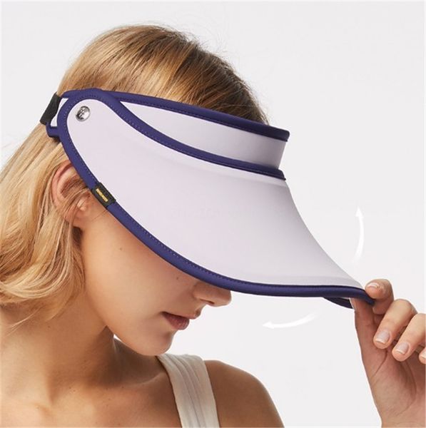 

new straw hats panama hats sun protection 10 colors soft stingy brim hat wide brim hats ca228 #712, Blue;gray